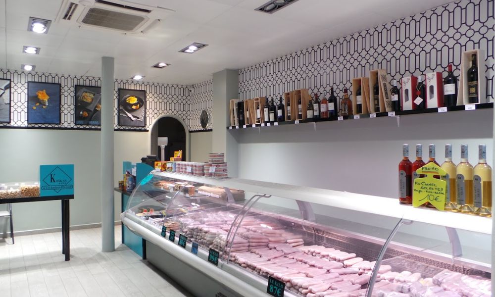 Intérieur boutique Koskas & Fils à Paris